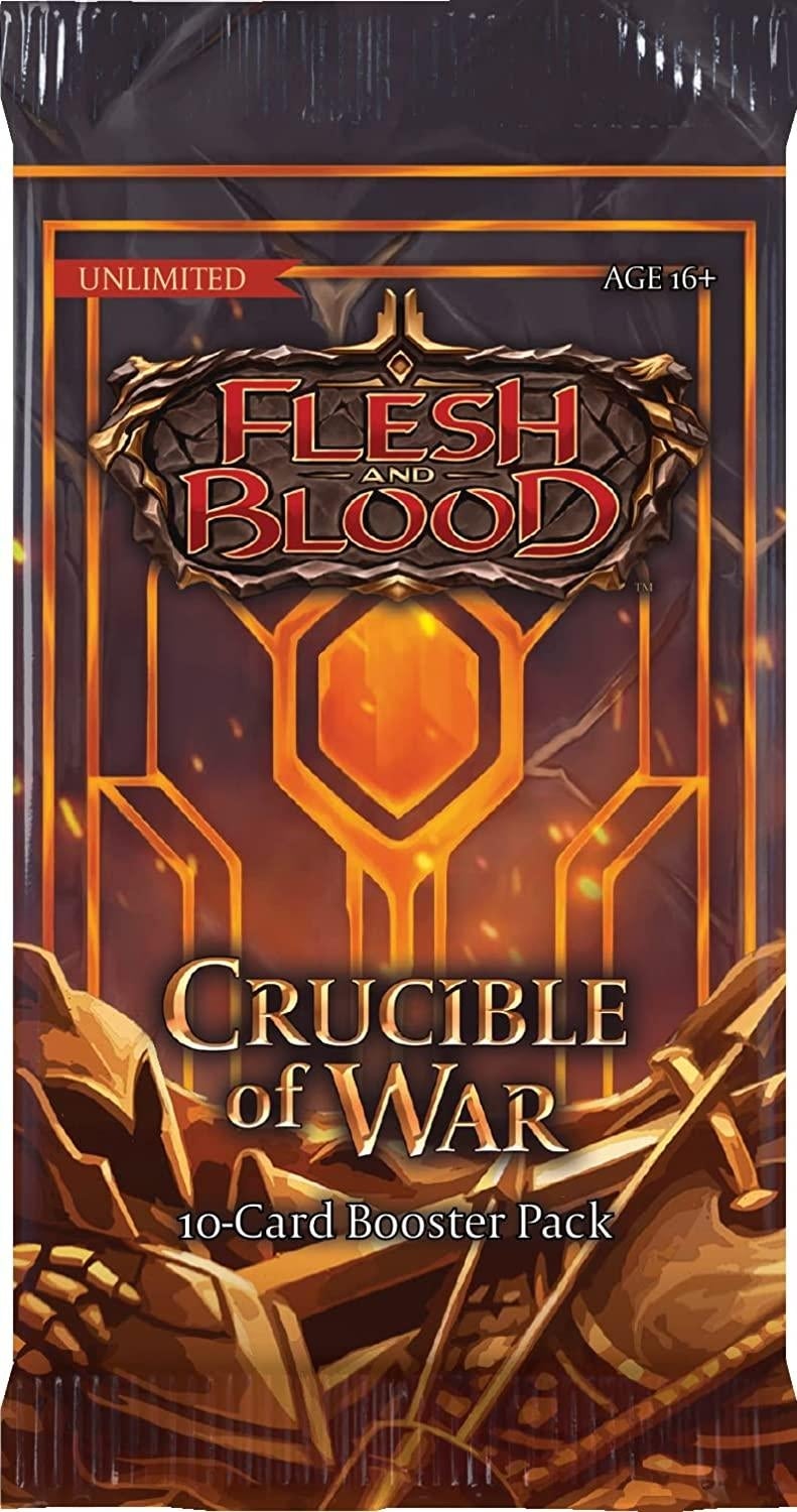 FaB: Crucible of War [Unlimited] Booster Pack | Azure Dragon Games